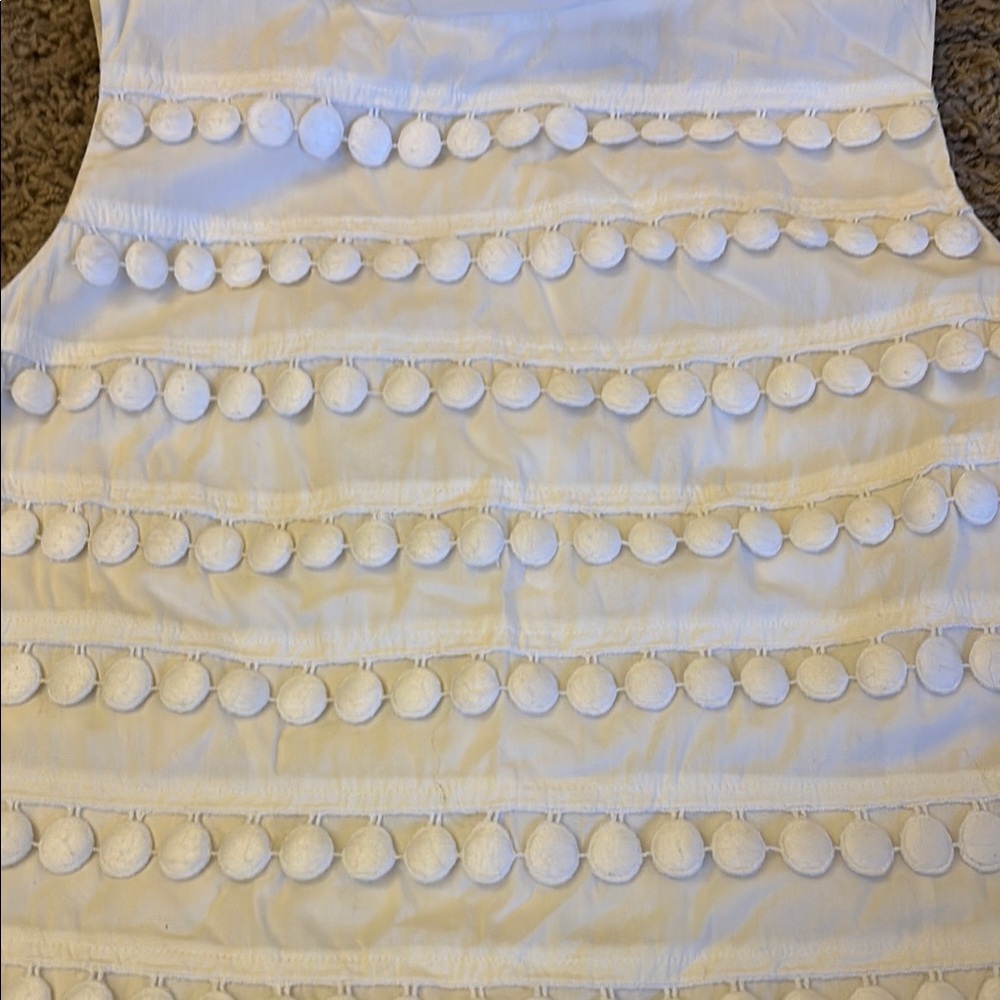 J Crew White Sleeveless Top - Picture 2 of 7